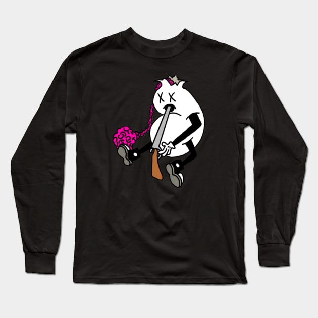 Going Out With a Bang Long Sleeve T-Shirt by Nonnutritive Art